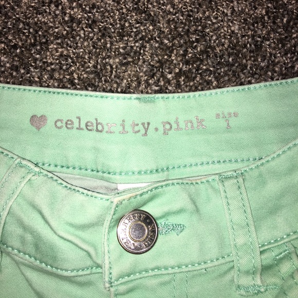 Mint green shorts - Picture 2 of 5